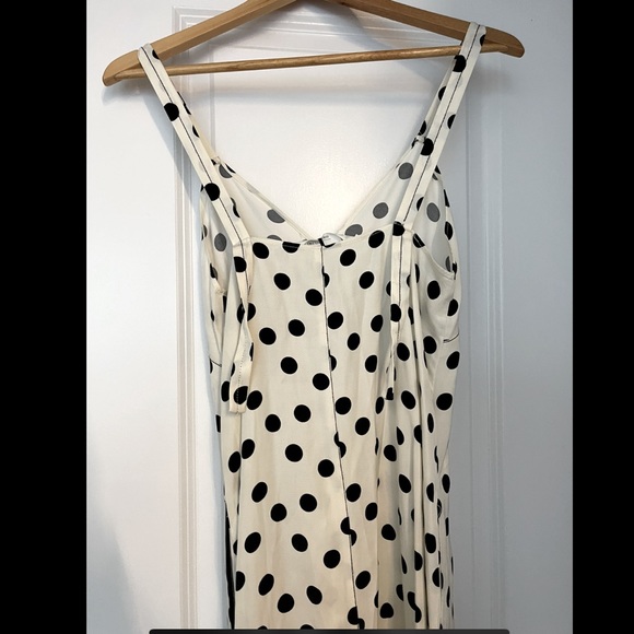 New with tags Zara dress.  White with black polka dots. Size Xs - Picture 4 of 13